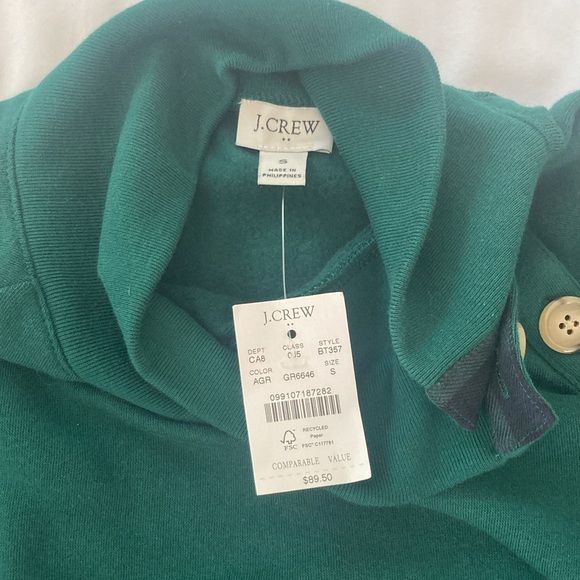 NWT J Crew Sweatshirt - Size S - Picture 3 of 4